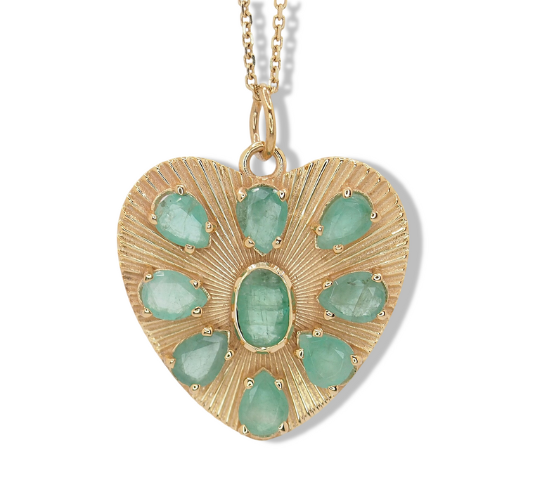 All My Love Emerald Pendant